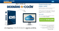 Desktop Screenshot of dicionarioecode.com